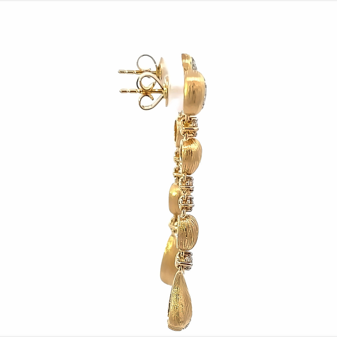LA発!雑誌掲載多数【J. Hannah】Glace Drop Earrings14kゴールド Glacé Drop Earrings | J.Hannah Jewelry