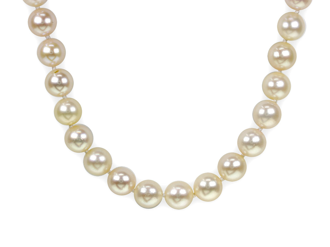 [韓国人気ジュエリー] nff cascade pearl necklace Pearl Necklaces